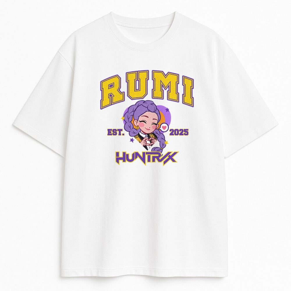 T-shirt College Rumi Huntrix — zdjęcie 2