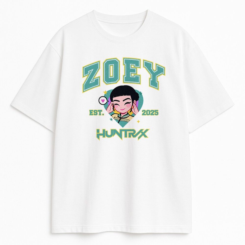 T-shirt College Zoey Huntrix — zdjęcie 1