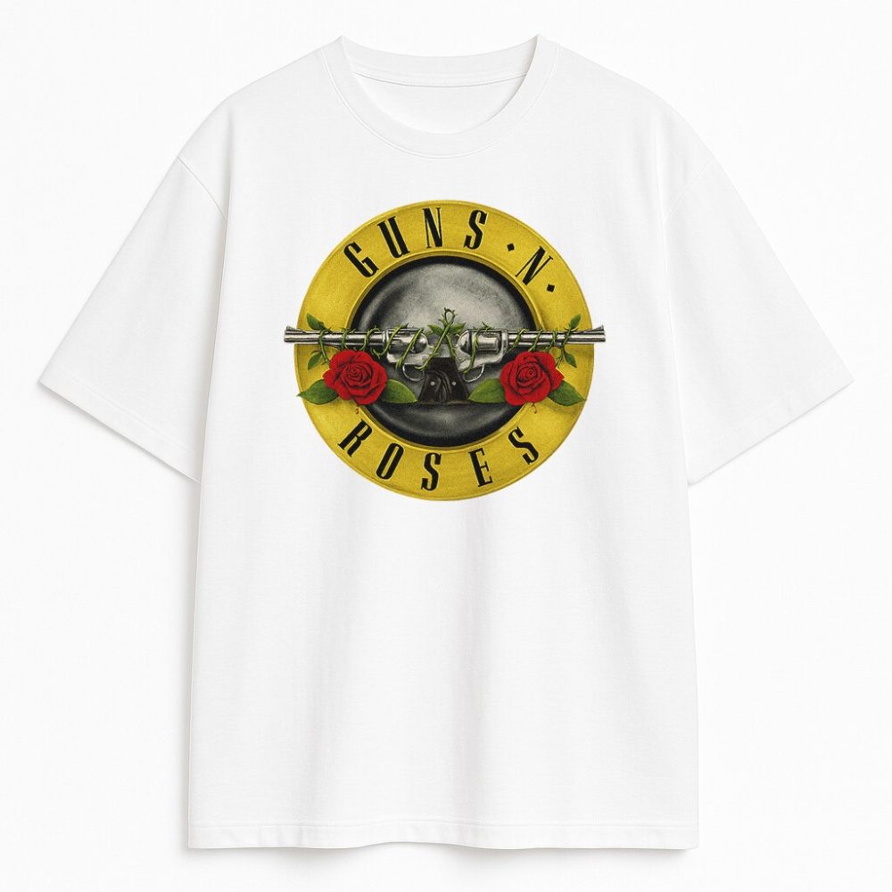 T-shirt Guns N' Roses GNR Yellow — zdjęcie 1