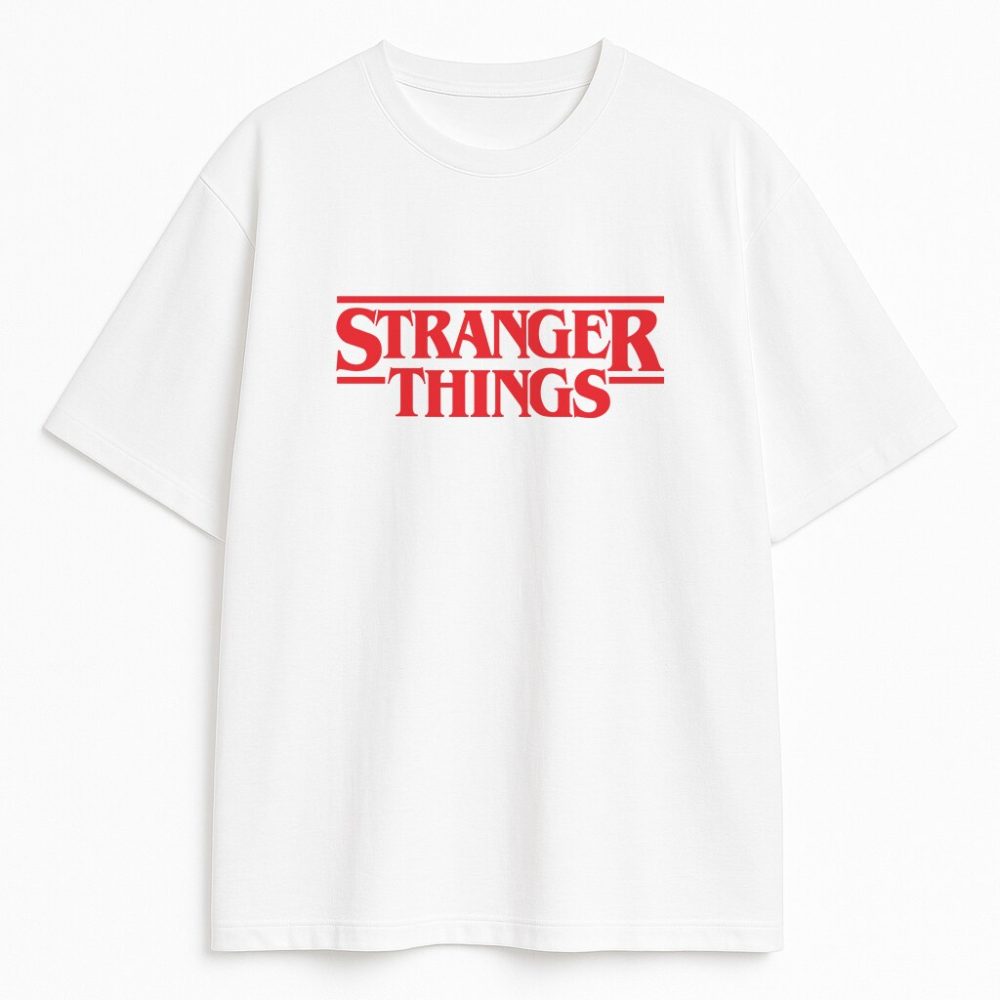 T-shirt Stranger Things Logo — zdjęcie 2