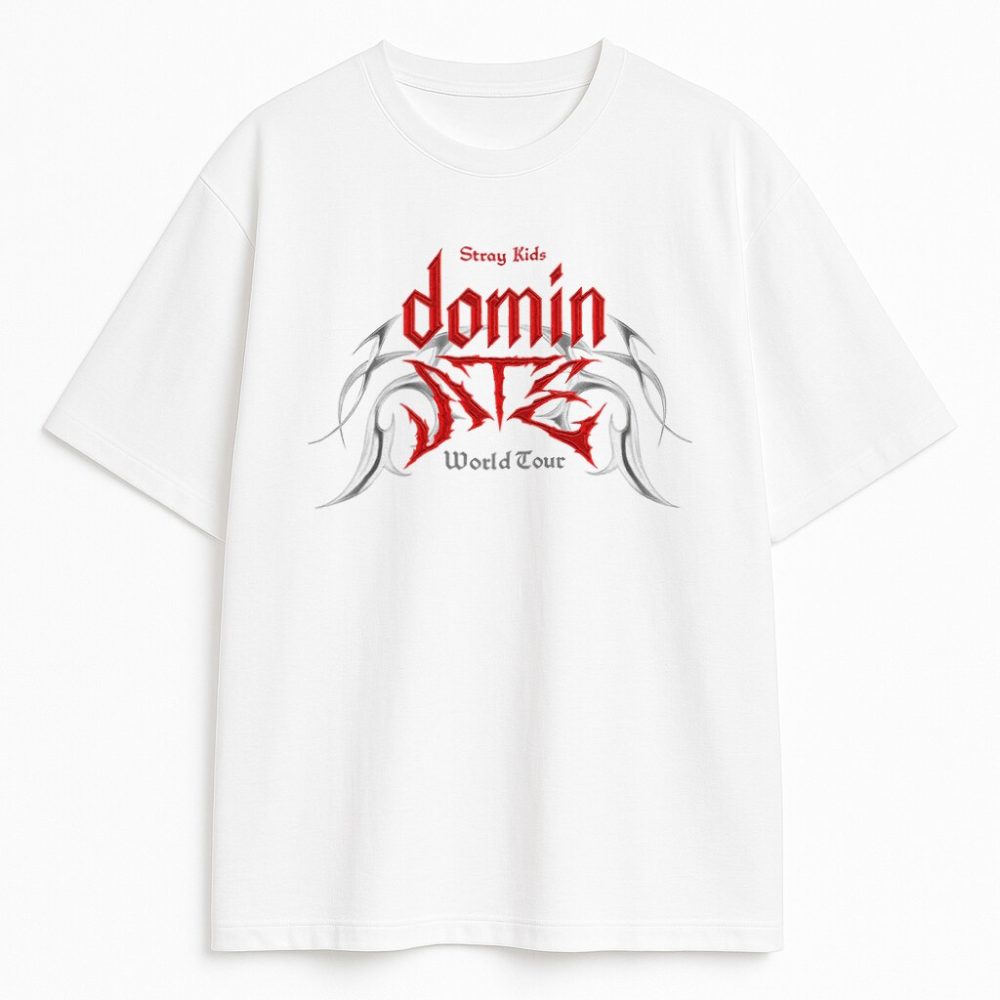 T-shirt dwustronny Stray Kids Dominate Tour — zdjęcie 3