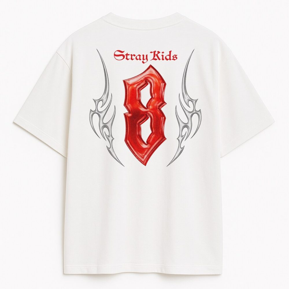 T-shirt dwustronny Stray Kids Dominate Tour — zdjęcie 4