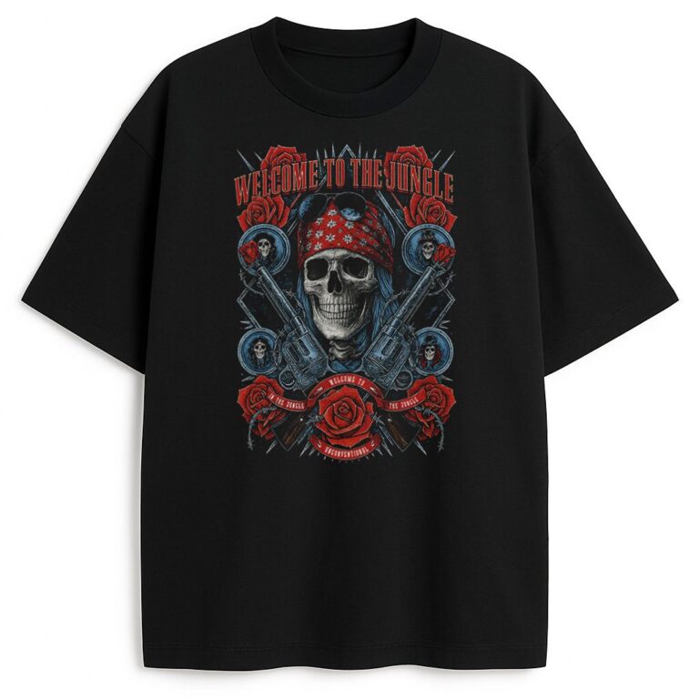 T-shirt Guns N' Roses Welcome To The Jungle Wyprzedaż