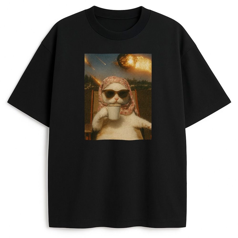 T-shirt Purr-mageddon Chill — zdjęcie 1