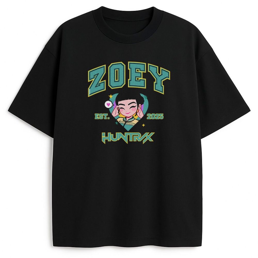 T-shirt College Zoey Huntrix — zdjęcie 4