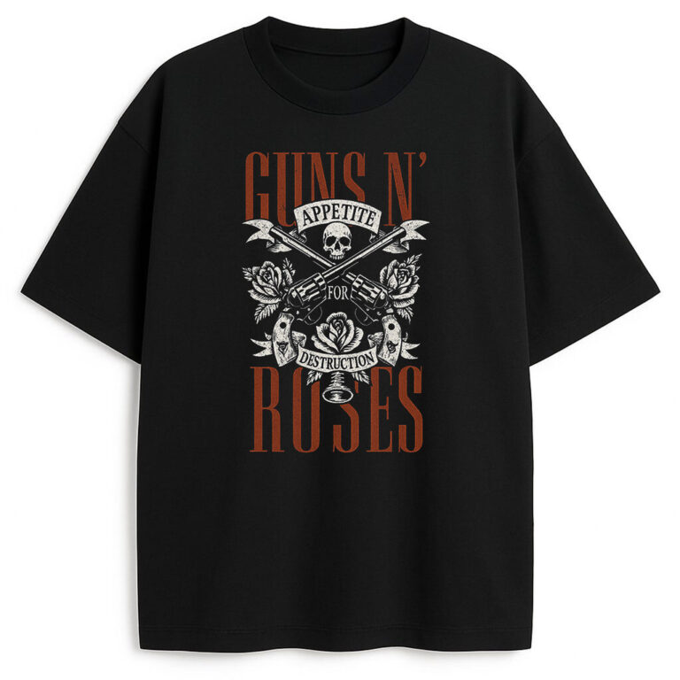 T-shirt Guns N' Roses Appetite for Destruction Wyprzedaż