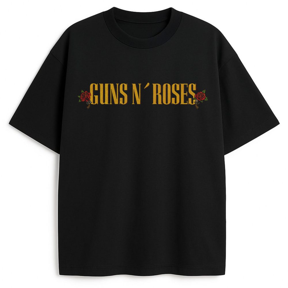 T-shirt Guns N' Roses Logo — zdjęcie 1
