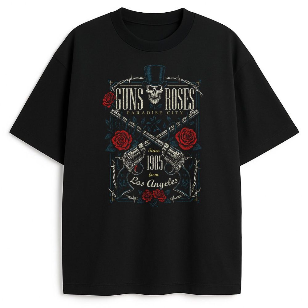 T-shirt Guns N' Roses Paradise City — zdjęcie 1
