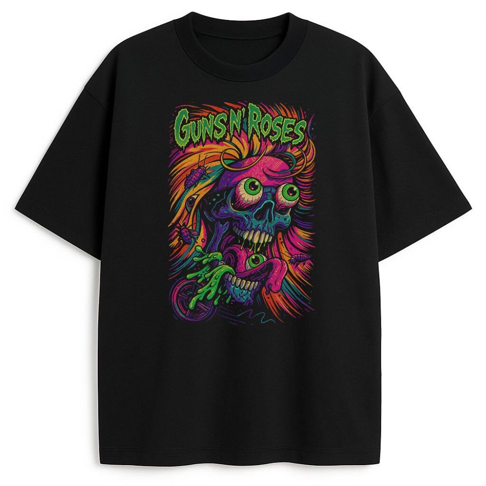 T-shirt Guns N' Roses Psycho Wyprzedaż — zdjęcie 1