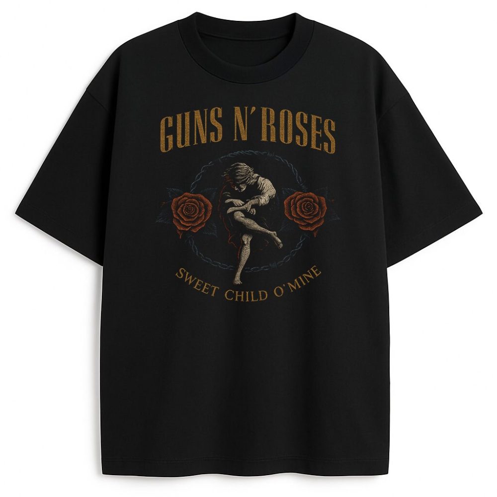 T-shirt Guns N' Roses Sweet Child O'Mine Wyprzedaż — zdjęcie 1