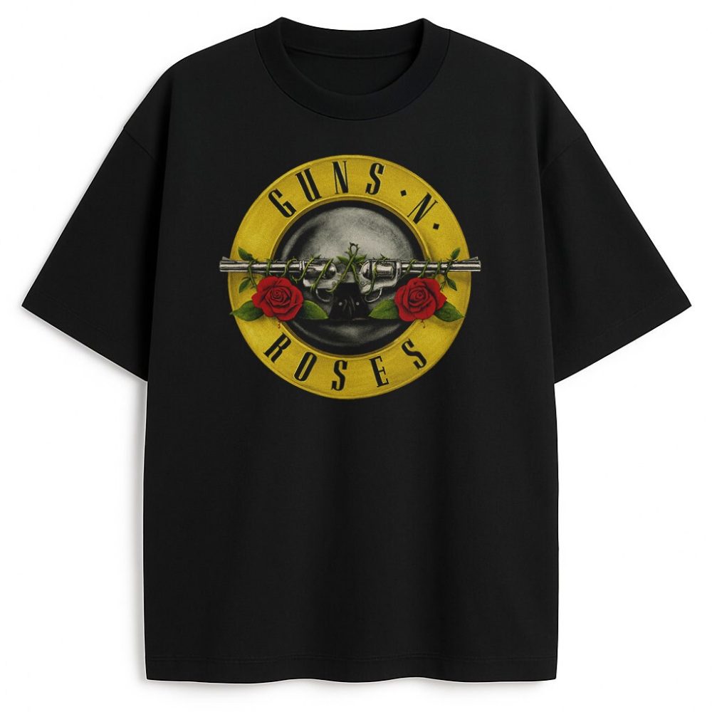 T-shirt Guns N' Roses GNR Yellow — zdjęcie 2