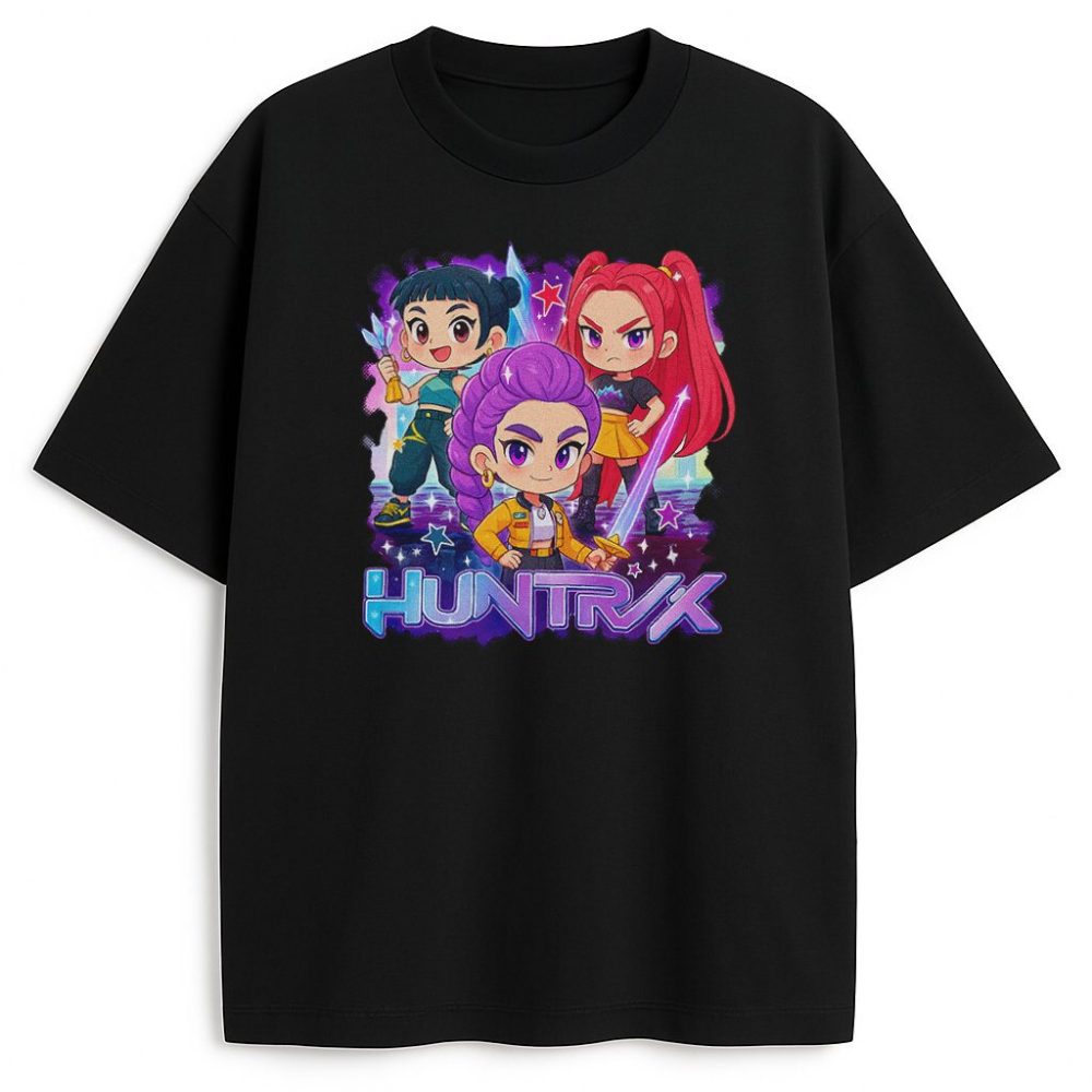 T-shirt Huntrix Chibi Girls — zdjęcie 5