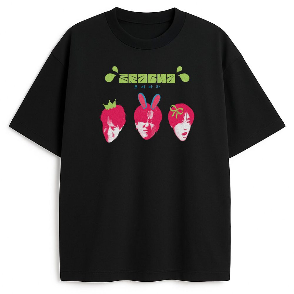 T-shirt Stray Kids 3RACHA — zdjęcie 2