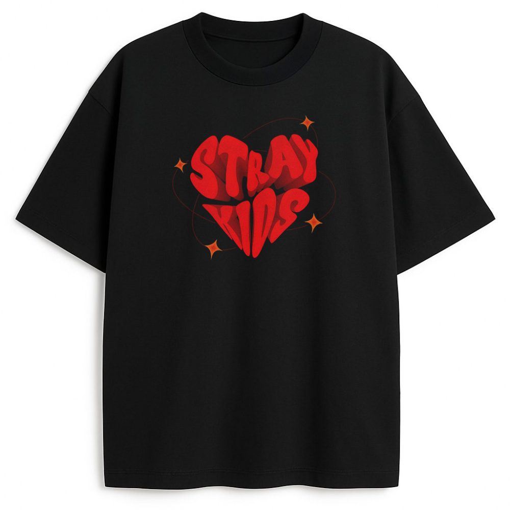 T-shirt Stray Kids Heart — zdjęcie 2