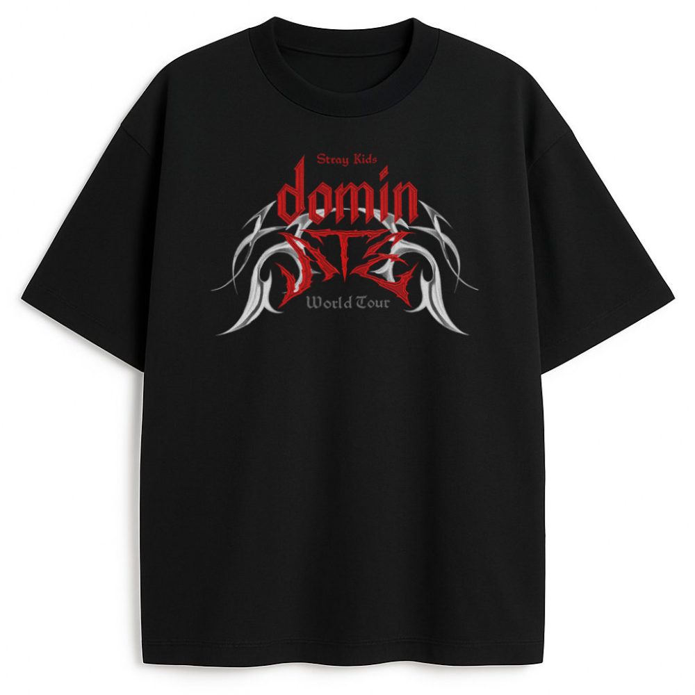 T-shirt dwustronny Stray Kids Dominate Tour — zdjęcie 5