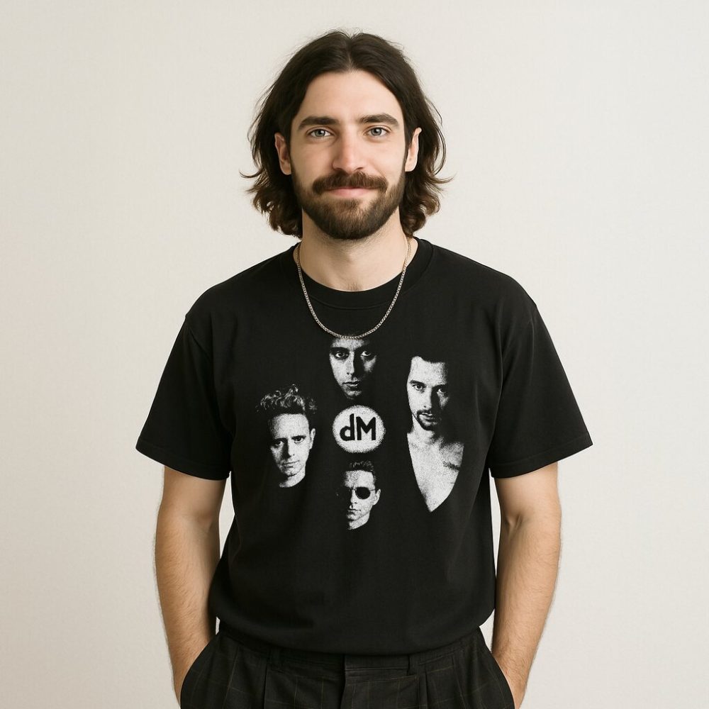 T-shirt Depeche Mode 90s — zdjęcie 3