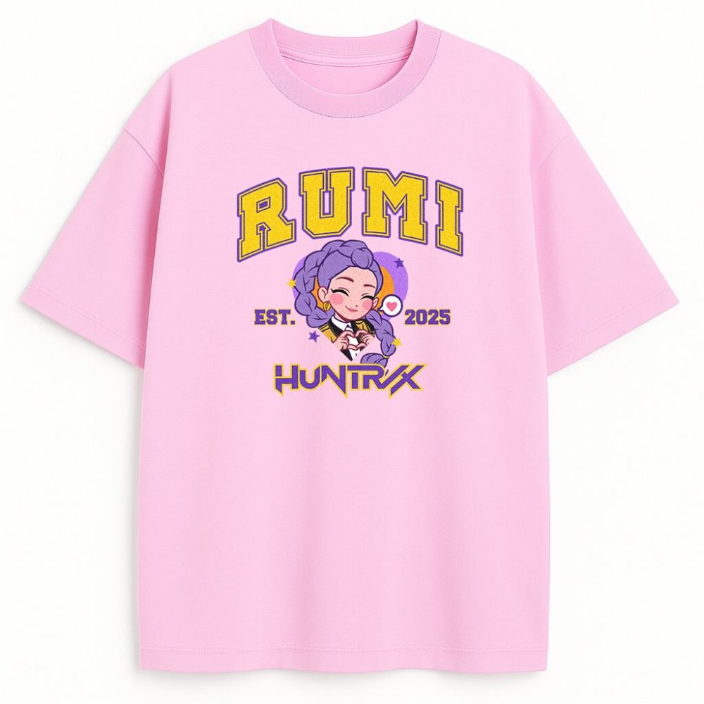 T-shirt College Rumi Huntrix — zdjęcie 3