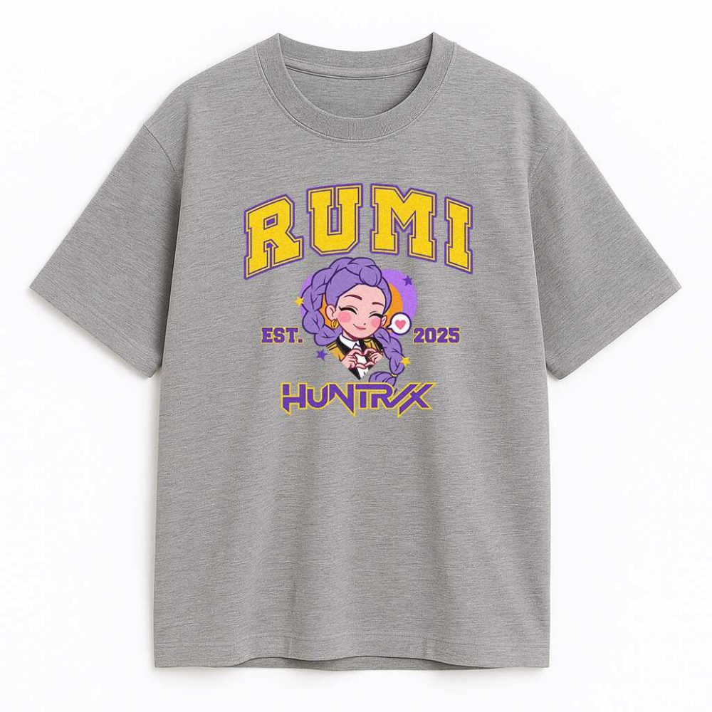 T-shirt College Rumi Huntrix — zdjęcie 1