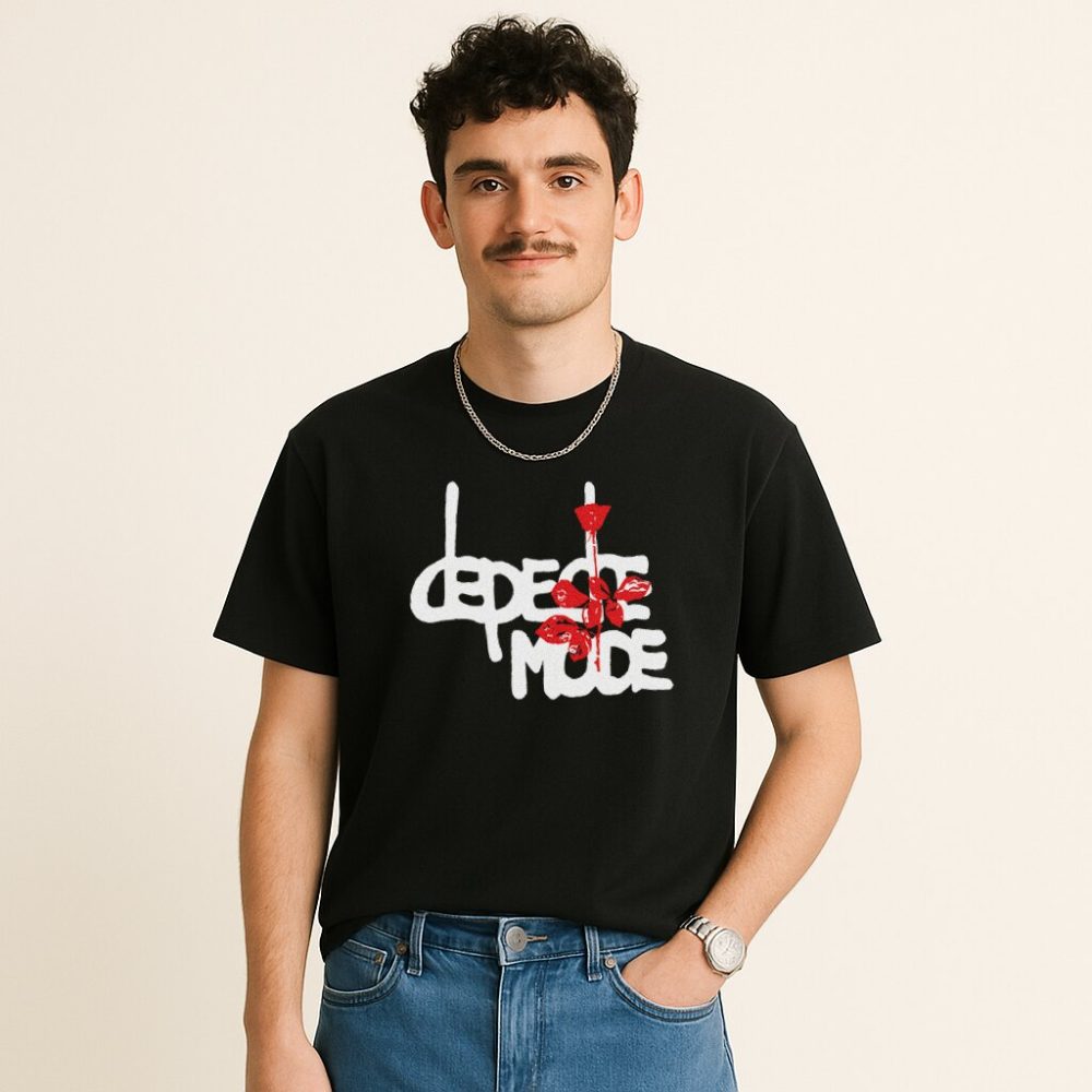T-shirt Depeche Mode Rose — zdjęcie 4