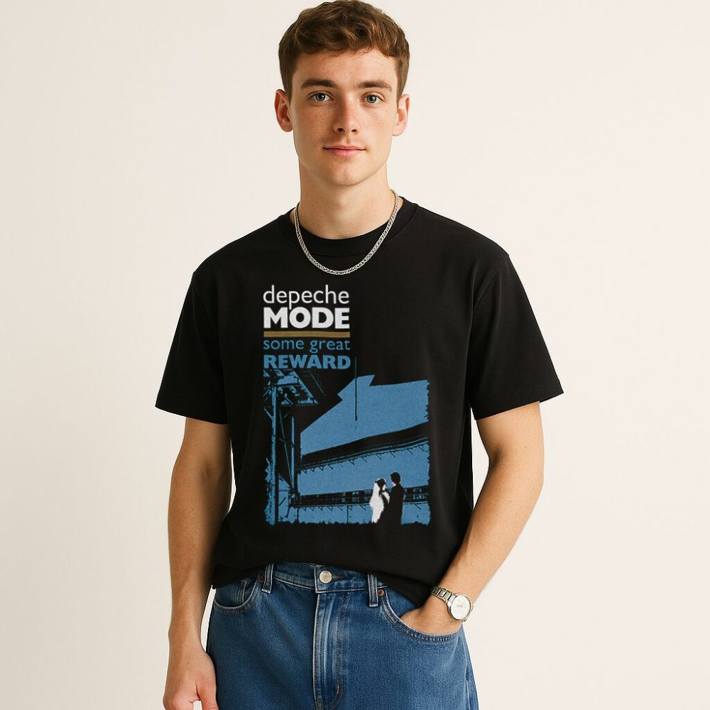 T-shirt Depeche Mode Some Great Reward — zdjęcie 3