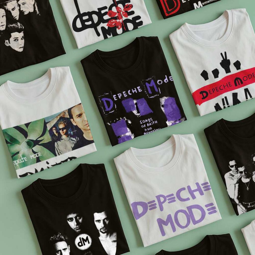 T-shirt Depeche Mode 90s — zdjęcie 4