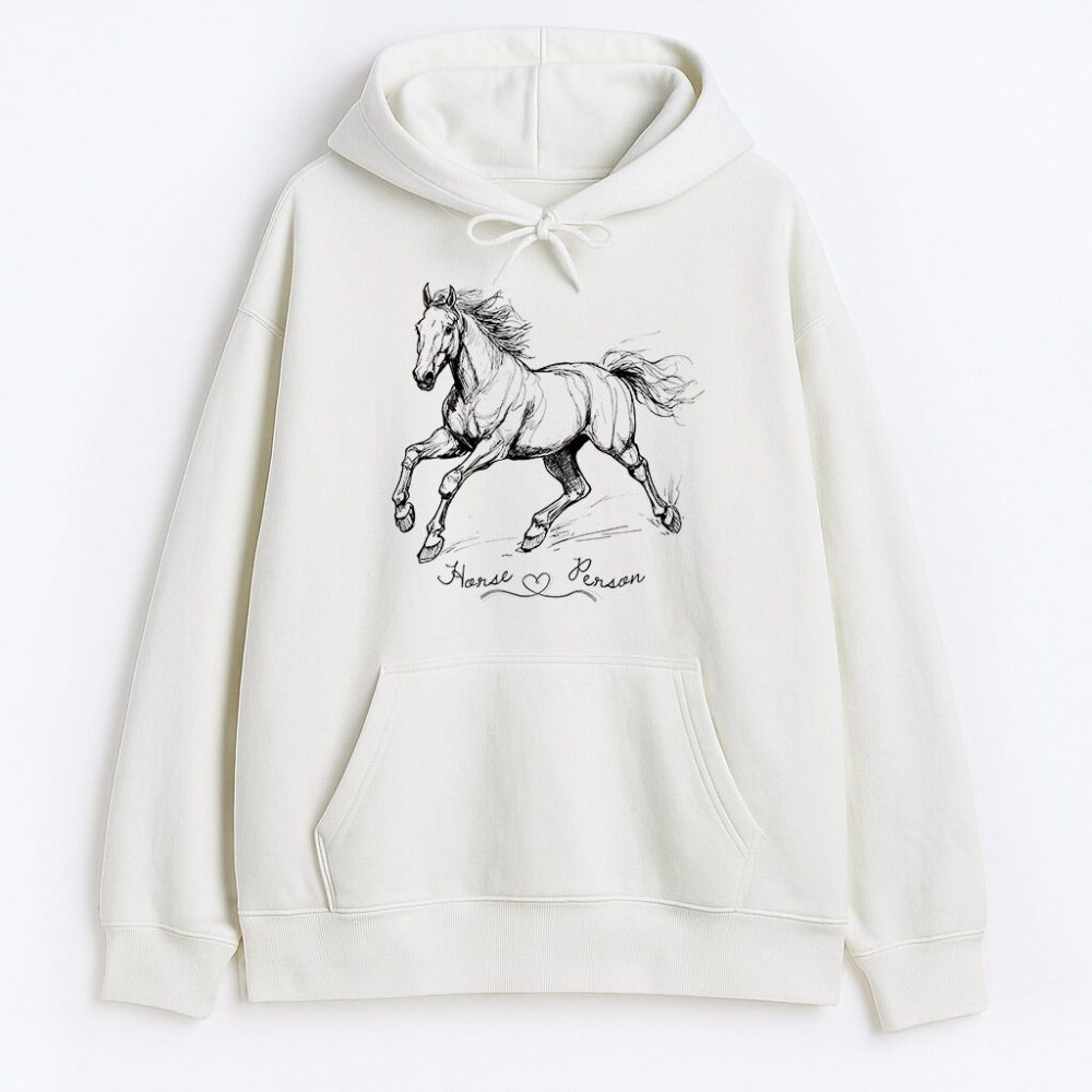 Bluza z kapturem Horse Person — zdjęcie 3