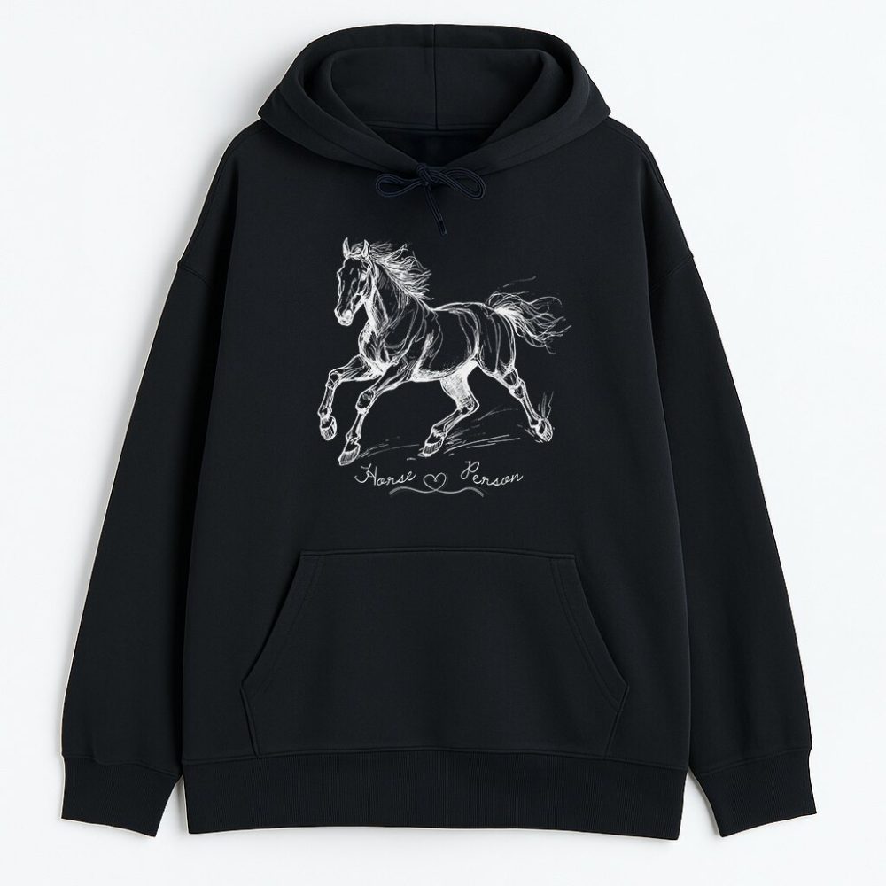 Bluza z kapturem Horse Person — zdjęcie 1