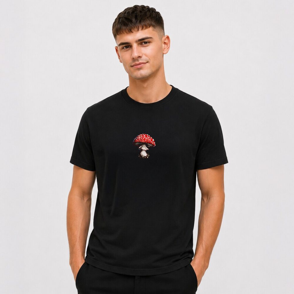 T-shirt Pixel Amanita — zdjęcie 3