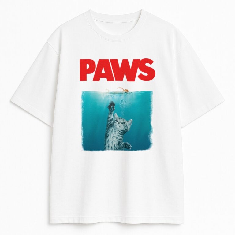 T-shirt PAWS Cat