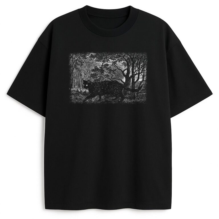 T-shirt Walking Cat