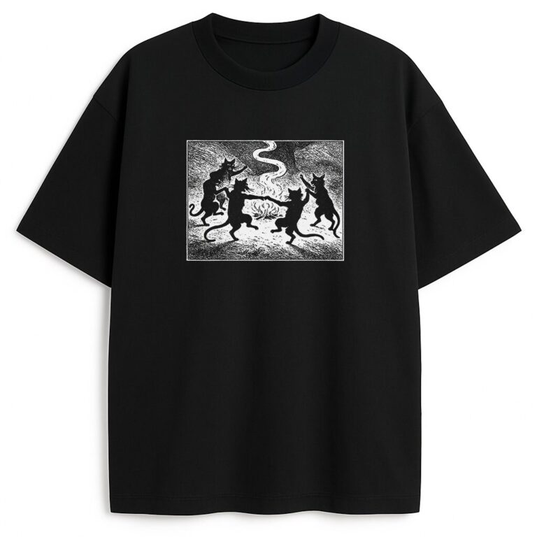 T-shirt Miau Sabbath