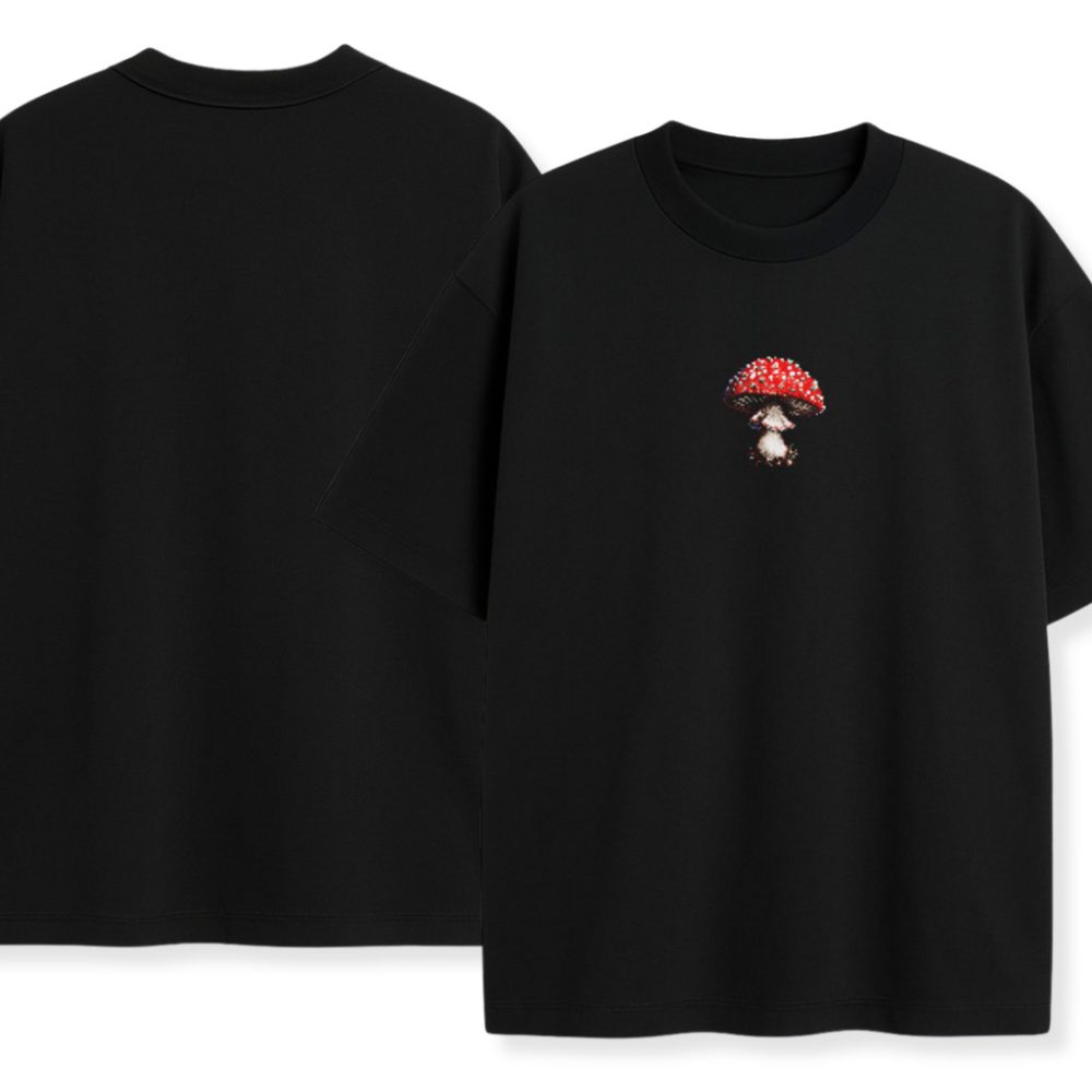 T-shirt Pixel Amanita — zdjęcie 4