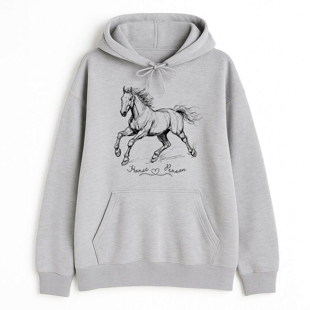 Bluza z kapturem Horse Person — zdjęcie 2