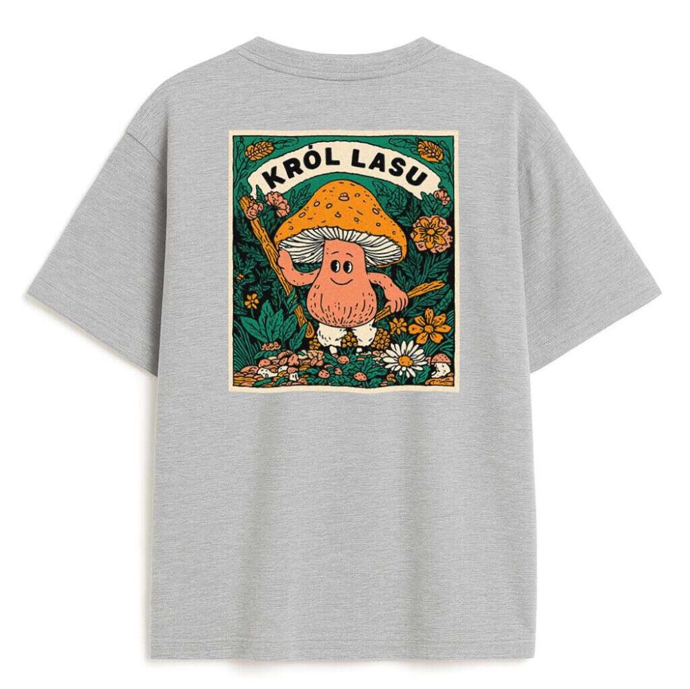 T-shirt dwustronny Król Lasu Cartoon — zdjęcie 11