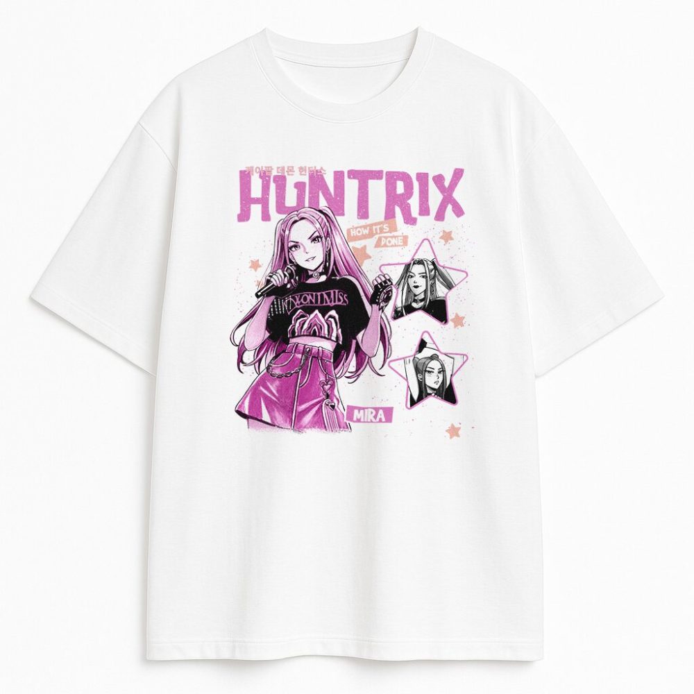 T-shirt Kpop Demon Hunters Mira Stars — zdjęcie 2