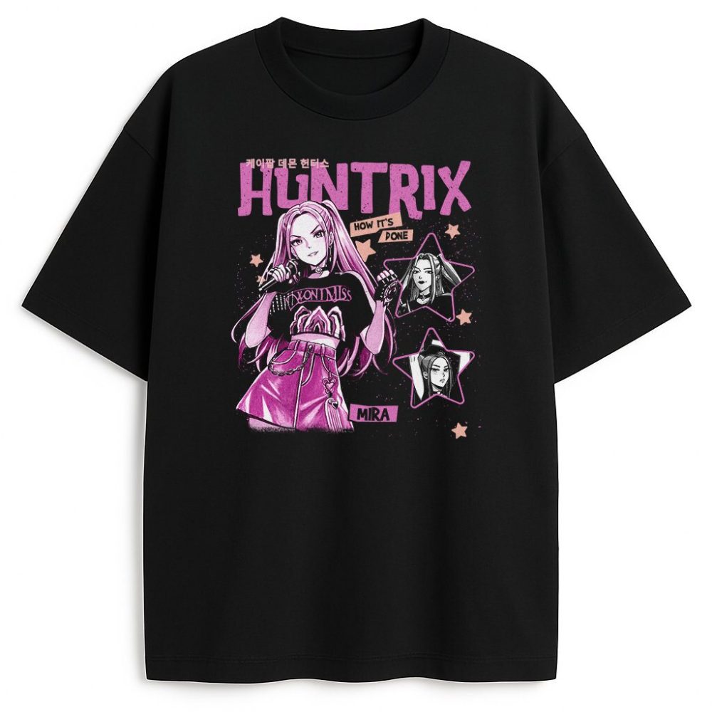 T-shirt Kpop Demon Hunters Mira Stars — zdjęcie 1