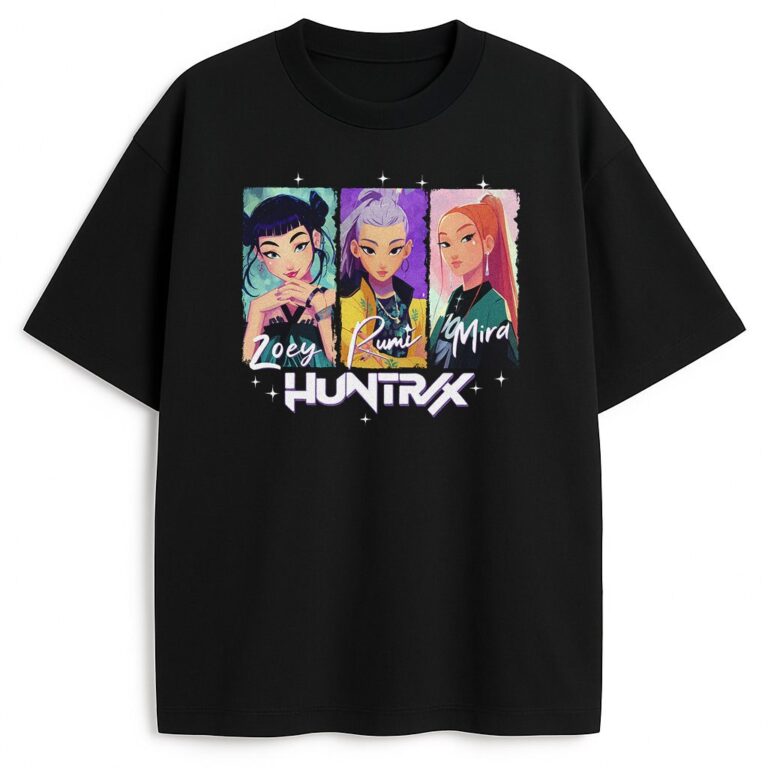 T-shirt Kpop Demon Hunters Mira Rumi Zoey