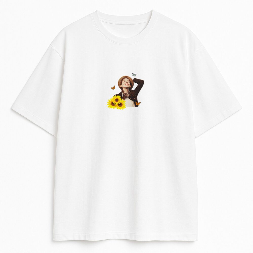 T-shirt Anne with an E Sunflowers Wyprzedaż — zdjęcie 1