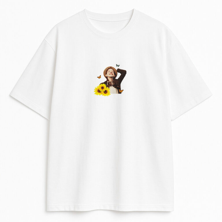 T-shirt Anne with an E Sunflowers Wyprzedaż
