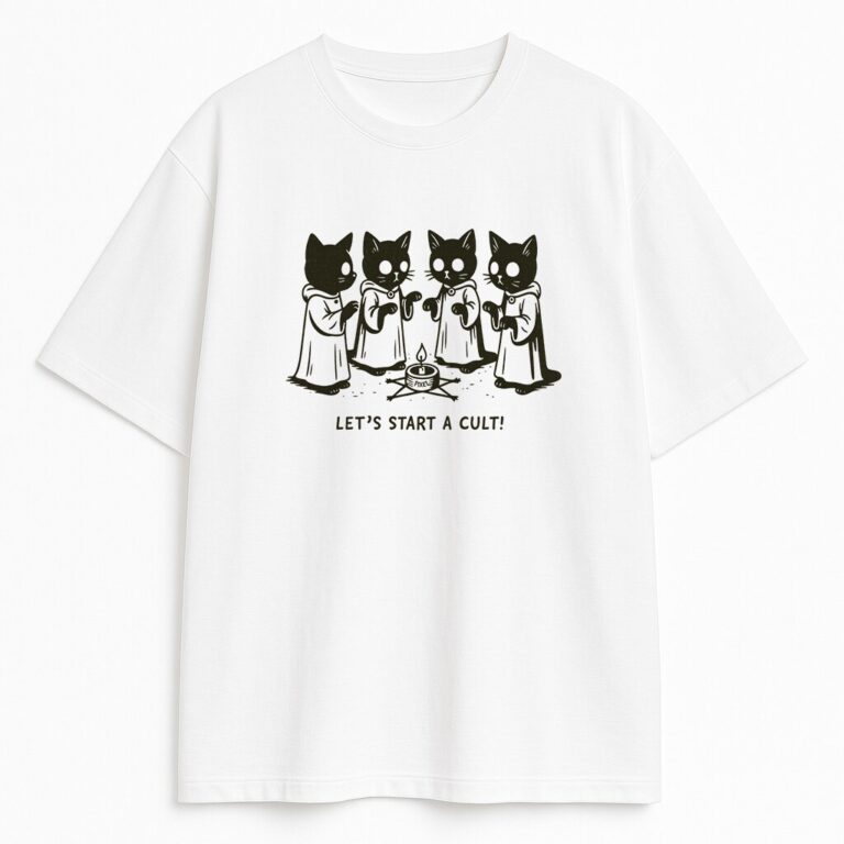 T-shirt Ameno Cats Cult