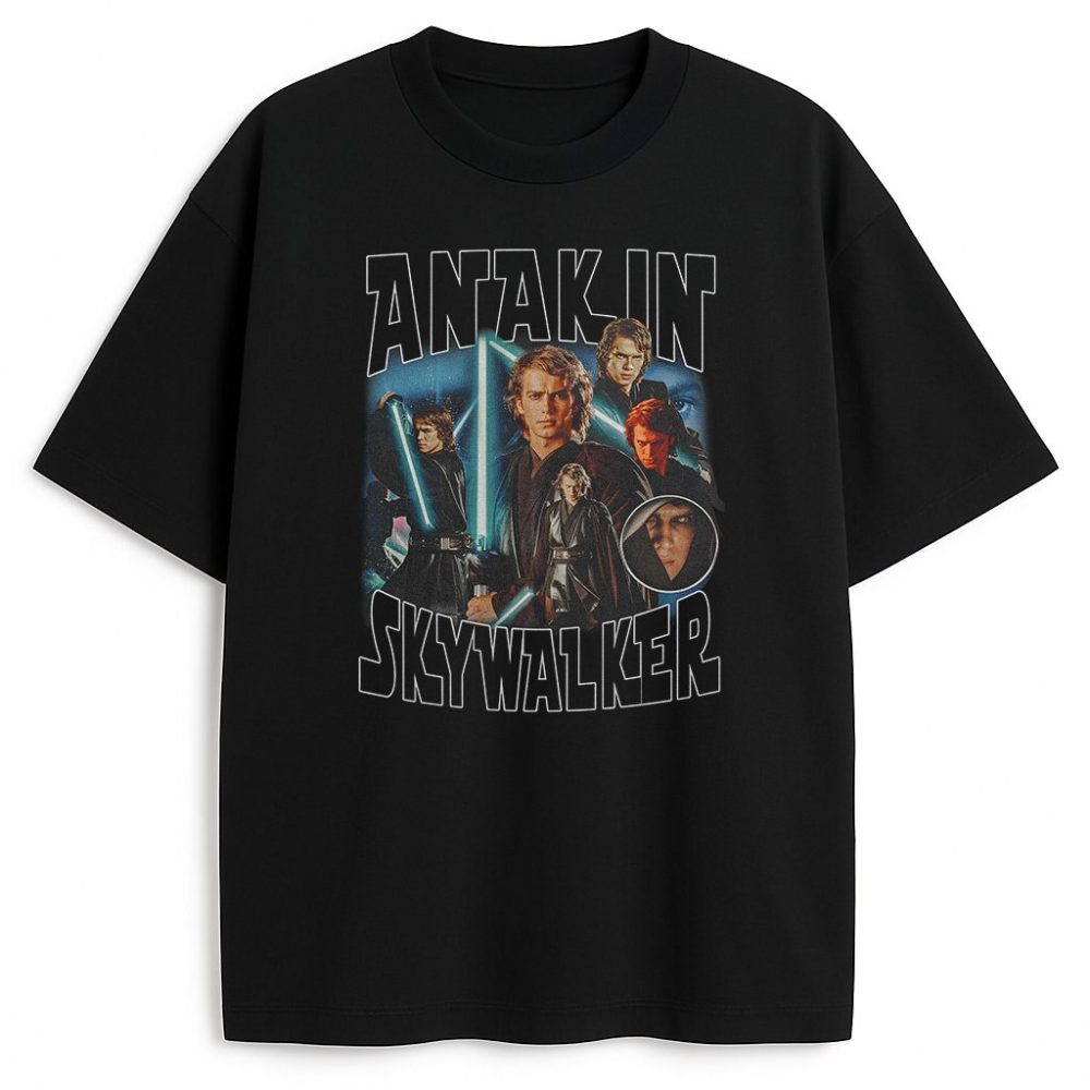 T-shirt Star Wars Anakin Skywalker Bootleg — zdjęcie 1
