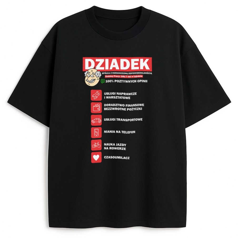 T-shirt Dziadek Spółka ZOO — zdjęcie 2
