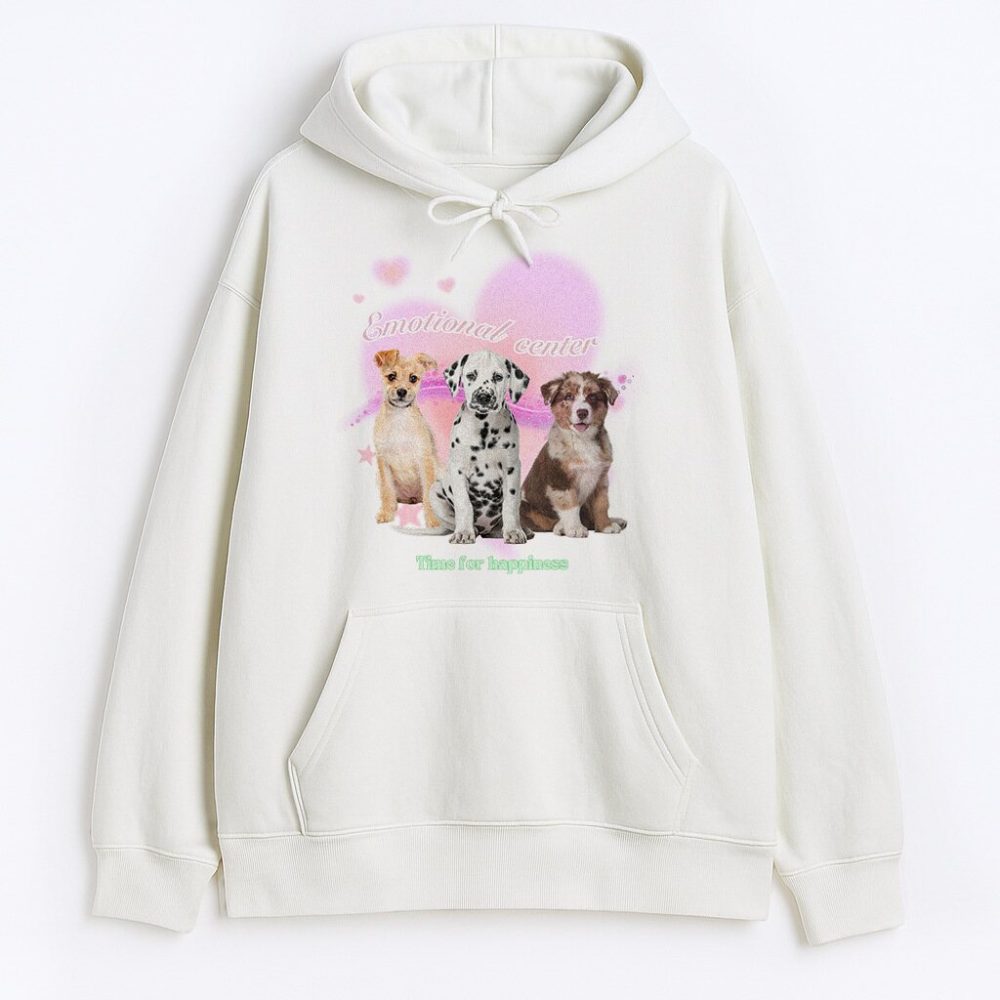 Bluza z kapturem Dogs Emotional Center — zdjęcie 3