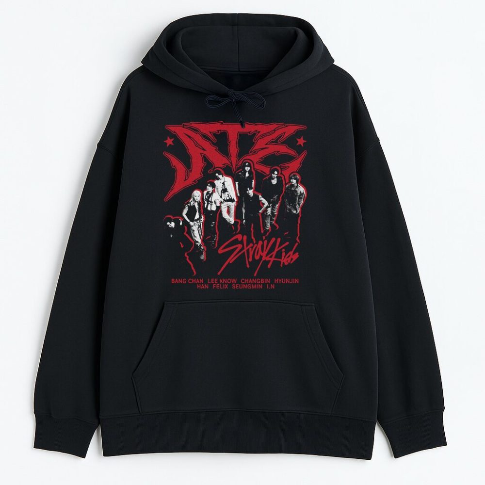 Bluza z kapturem Stray Kids ATE Red — zdjęcie 2