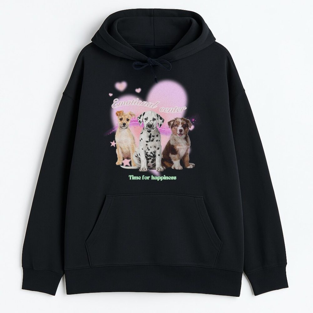 Bluza z kapturem Dogs Emotional Center — zdjęcie 2