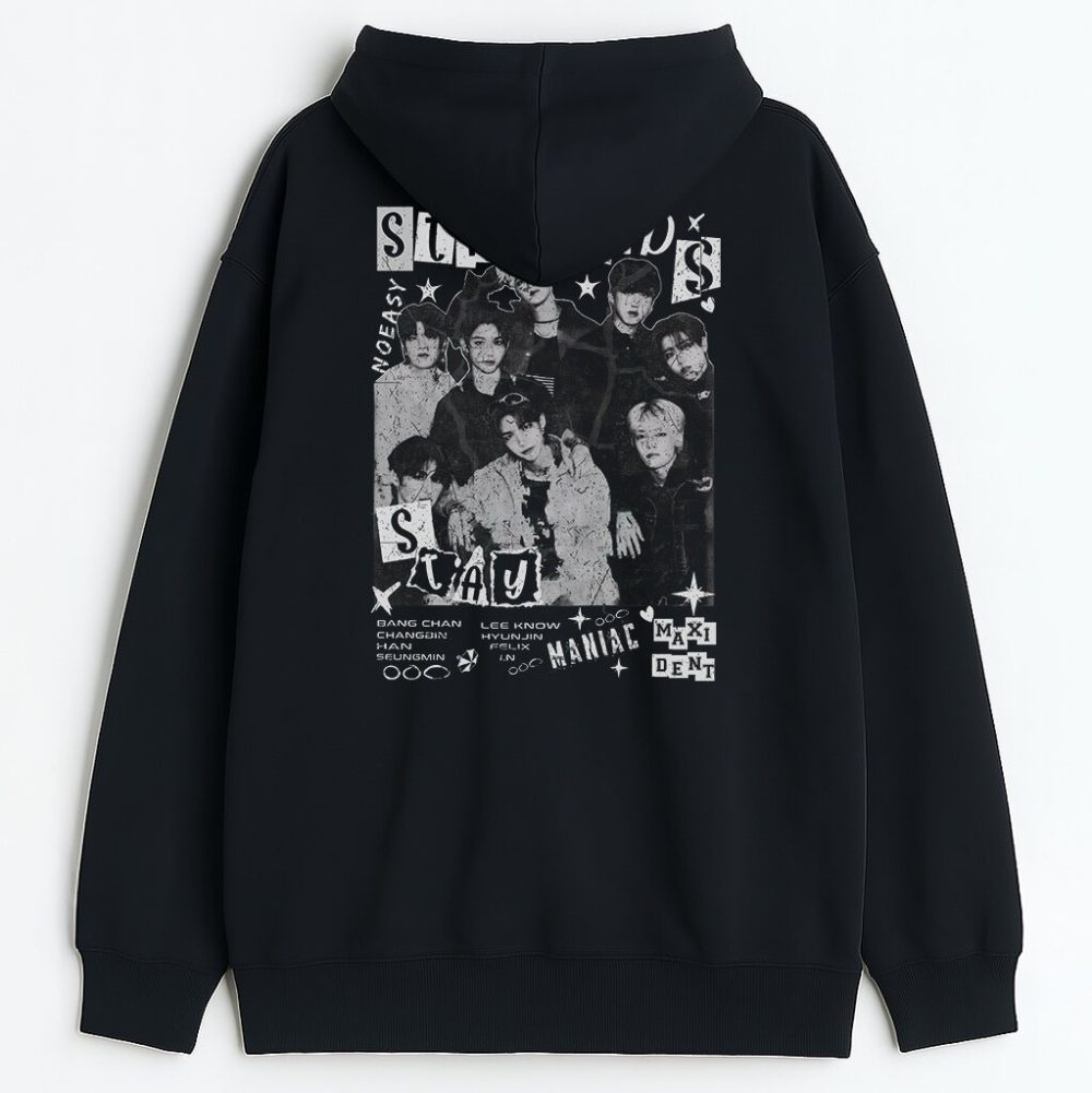 Dwustronna bluza z kapturem Stray Kids Oldschool — zdjęcie 2