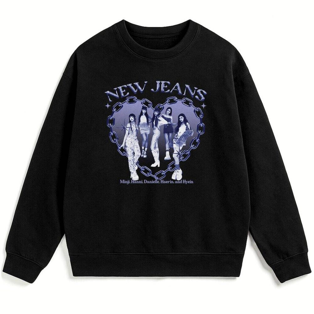 Bluza NewJeans Heart — zdjęcie 1