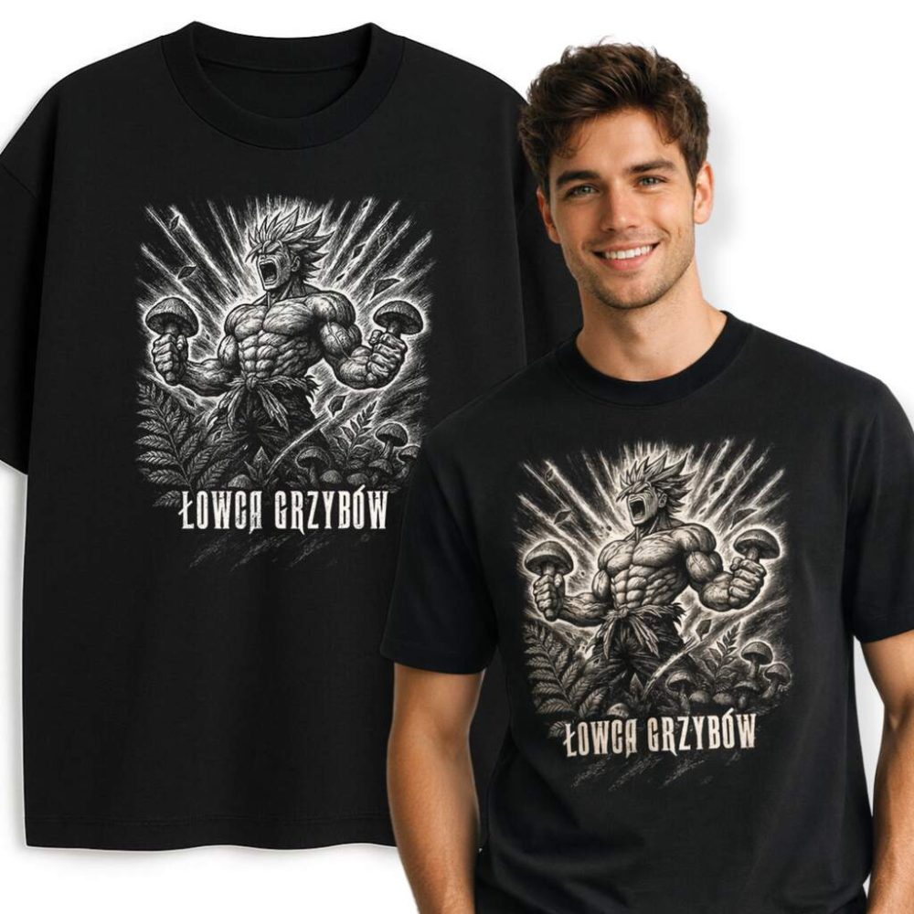 T-shirt Łowca Grzybów — zdjęcie 2