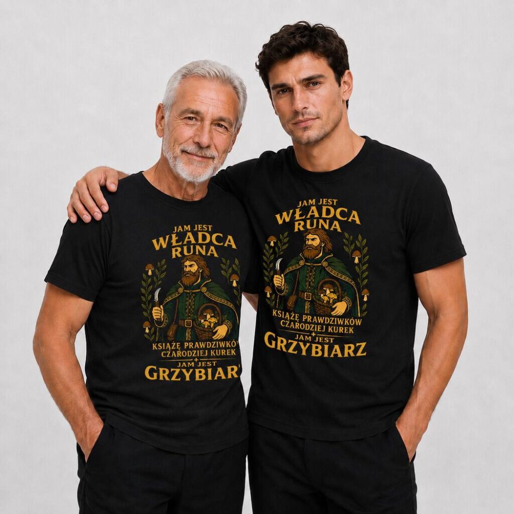 T-shirt Jam Jest Grzybiarz — zdjęcie 3