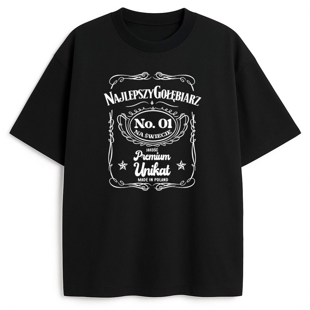 T-shirt Najlepszy Gołębiarz Premium — zdjęcie 1